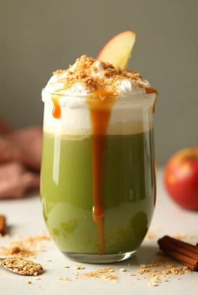 İce Caramel Matcha Latte